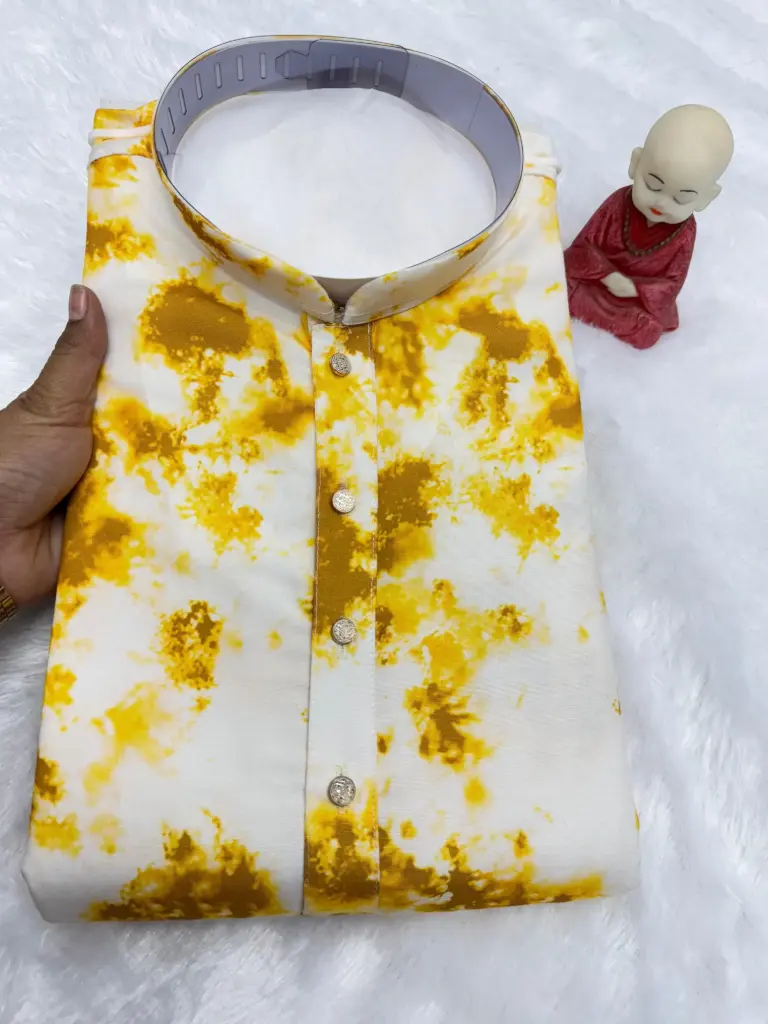 Men's printed Kurta