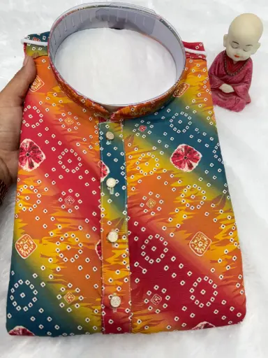 Men's printed Kurta